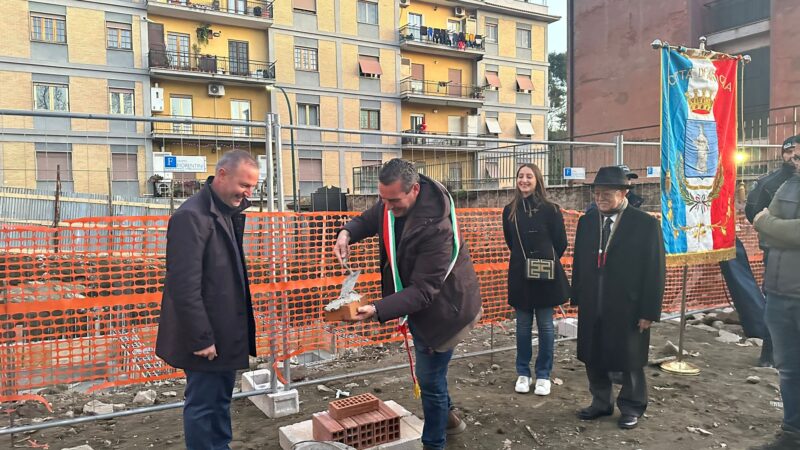 Ariccia, inaugurato il cantiere per la costruzione delle nuove case popolari in via degli Olmi