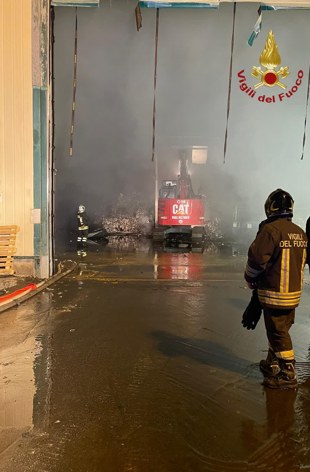 Incendio impianto trattamento rifiuti TMB 1 di via Malagrotta – Roma