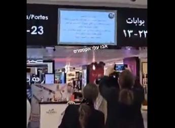 Attacco hacker all’aeroporto di Beirut, messaggio anti Hezbollah su schermi – Video