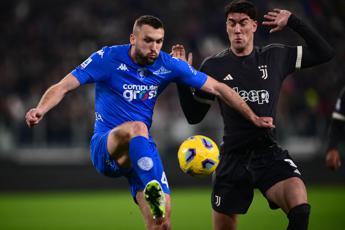 Juventus-Empoli 1-1, Baldanzi risponde a Vlahovic