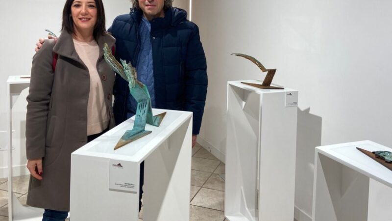 Monte Compatri, inaugurata la mostra dello scultore Francesco Intreccialagli