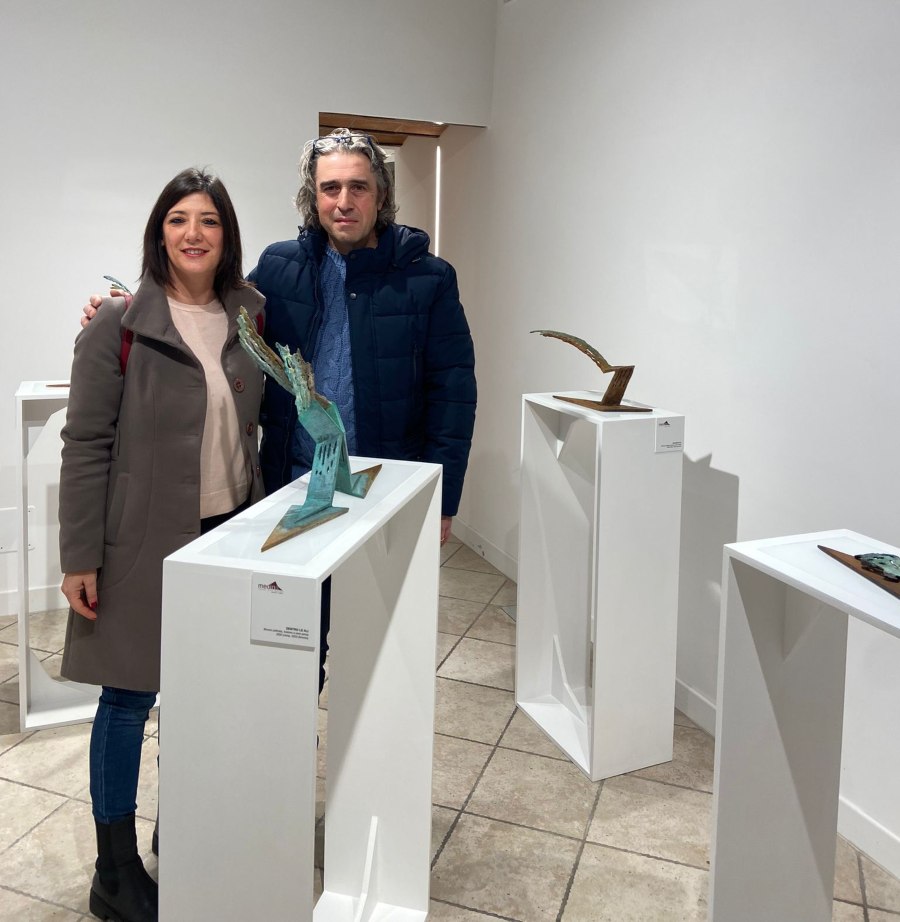 Monte Compatri, inaugurata la mostra dello scultore Francesco Intreccialagli