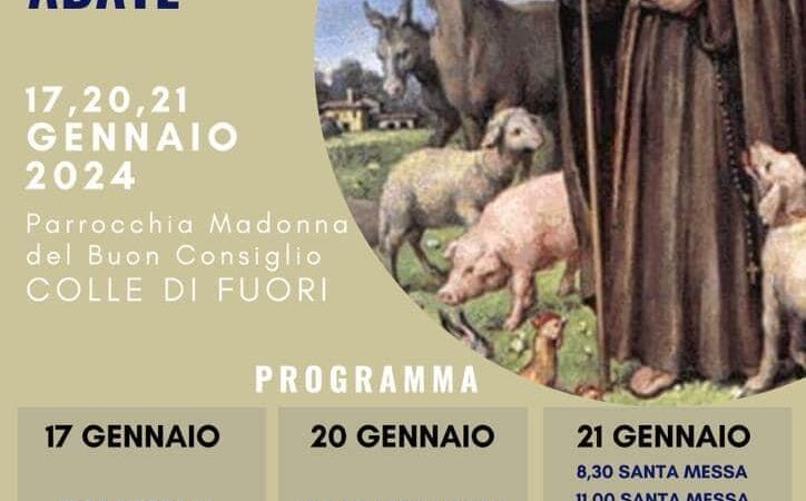 Rocca Priora e Colle di Fuori, Festa di Sant’Antonio Abate: tornano i tradizionali festeggiamenti