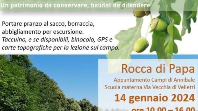 40 anni del Parco dei Castelli Romani: bilancio ecologico-territoriale