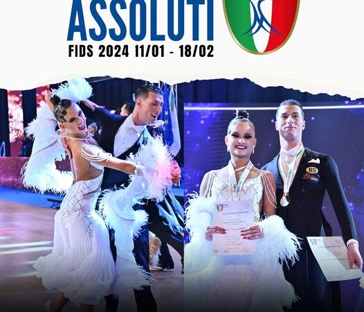 Rocca Priora, Campionati Assoluti di Danza Sportiva: Andrea Roccatti e Julia Maria Mozdyniewicz nuovi campioni assoluti delle Danze Standard