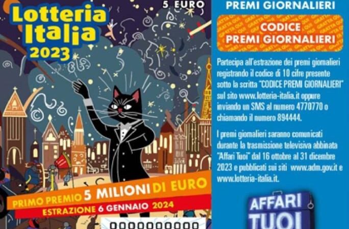 Lotteria Italia 2023, delusione per il Lazio: niente premi della prima categoria. I Castelli Romani si consolano con i premi di terza categoria