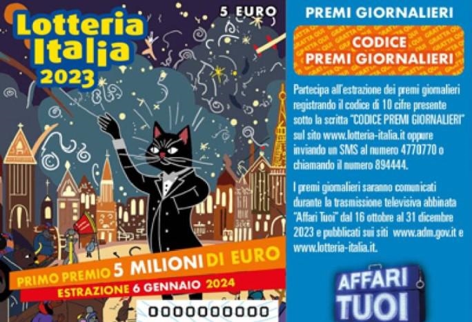 Lotteria Italia 2023, delusione per il Lazio: niente premi della prima categoria. I Castelli Romani si consolano con i premi di terza categoria