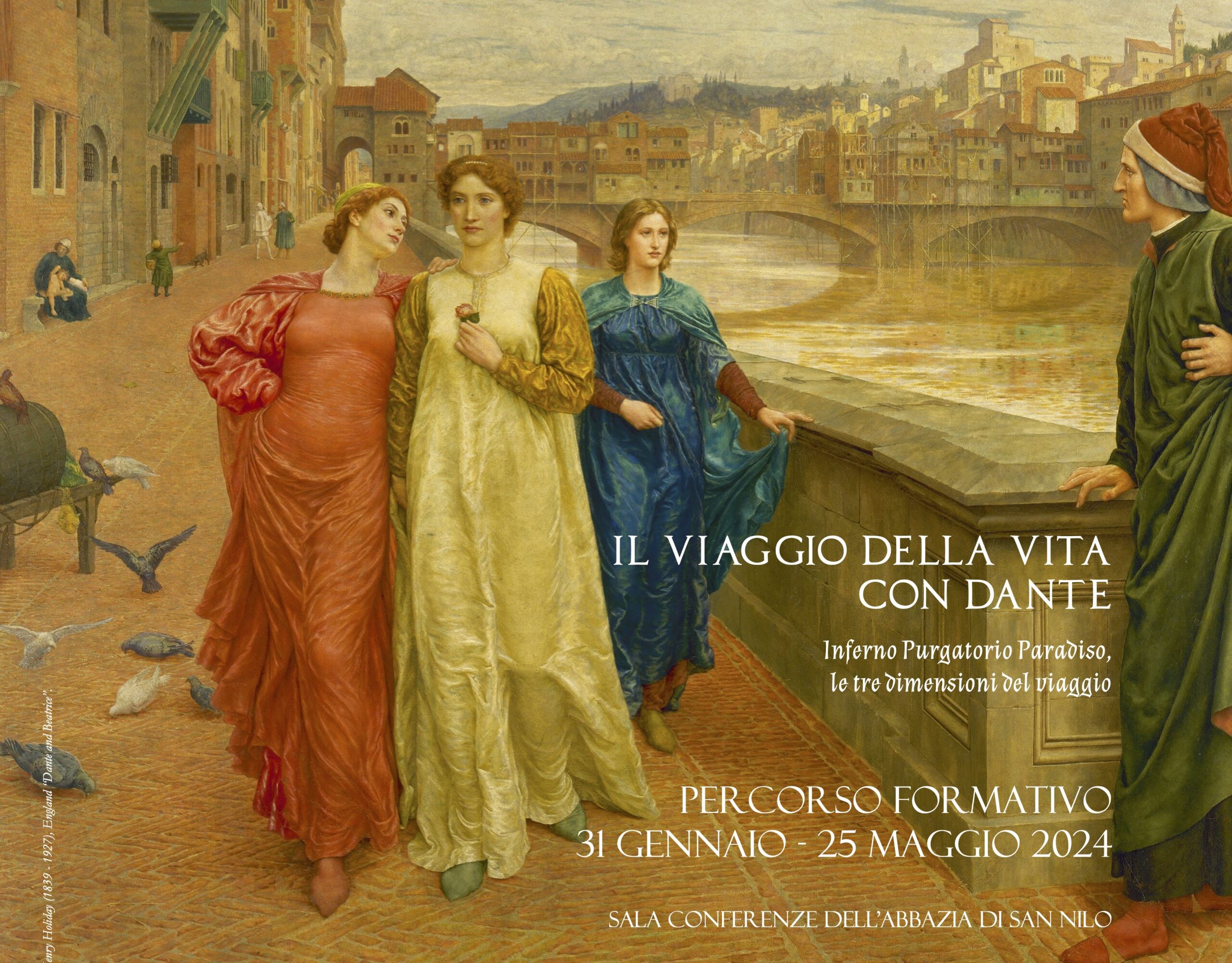 Grottaferrata, all’Abbazia San Nilo “Il Viaggio della Vita con Dante”: fino al 25 maggio