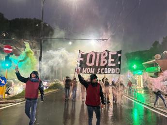 Foibe, CasaPound in corteo a Roma: “Ricordare è un dovere”