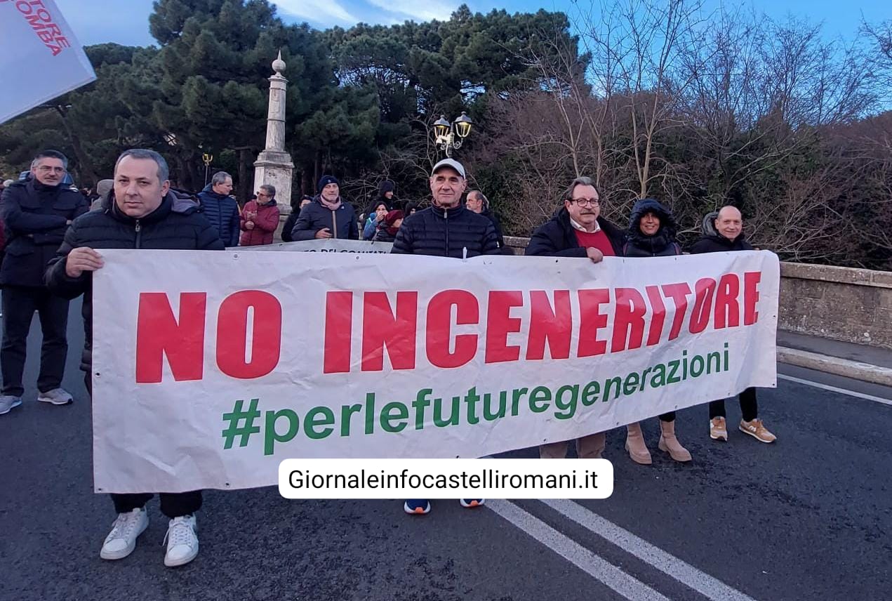 Castelli Romani, continua la lotta contro l’inceneritore del Comitato per le Future Generazioni