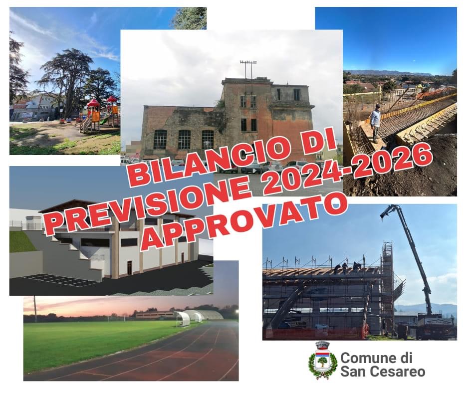 San Cesareo, approvato il Bilancio di Previsione 2024-2026