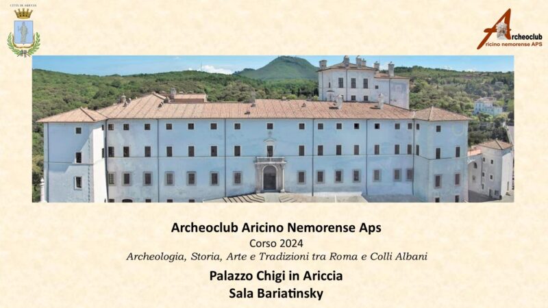 Ariccia, Archeologia: aprono il lavori dell’Archeoclub Aricino Nemorense per il 2024