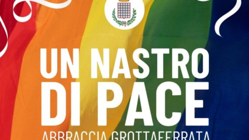 Un nastro di Pace abbraccia Grottaferrata, un mese di adesioni