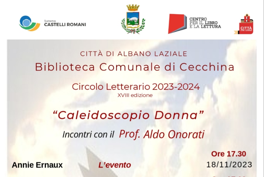 Biblioteca di Cecchina, prosegue “Caleidoscopio Donna”