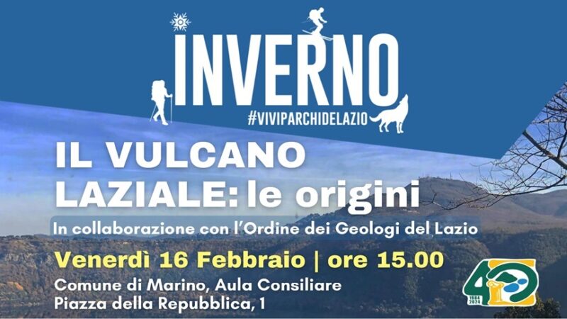 Marino, il Comune ha ospitato il partecipato evento del Parco regionale dei Castelli Romani “Il Vulcano Laziale: le origini”