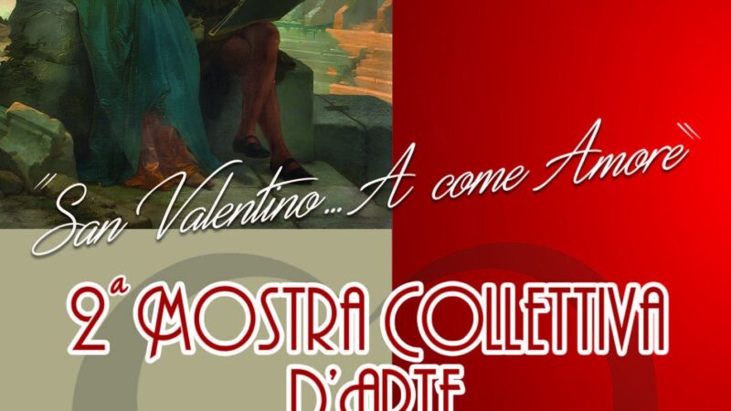 Pomezia, “San Valentino…A come Amore”: la mostra d’arte sul romanticismo idilliaco