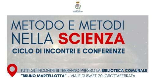 Grottaferrata, ”Sismologia – Potremo prevedere i terremoti?”. Ciclo di conferenze interdisciplinari “Metodo e Metodi della Scienza”