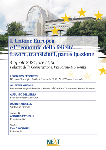 L’Unione Europea e l’economia della felicità. Lavoro, transizioni, partecipazione