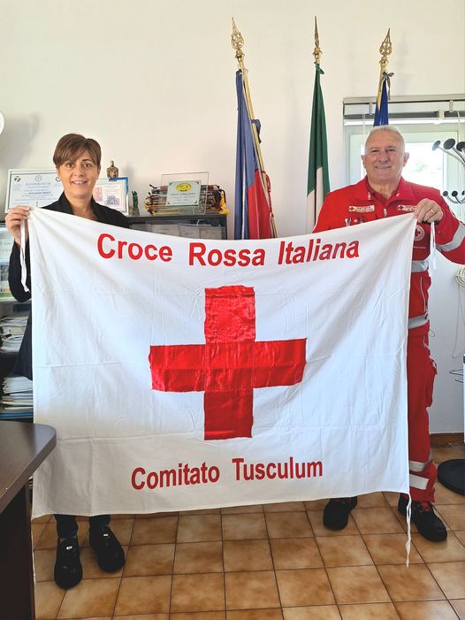 8 Maggio: giornata della croce rossa e mezzaluna rossa, consegna della bandiera al comune di San Cesareo