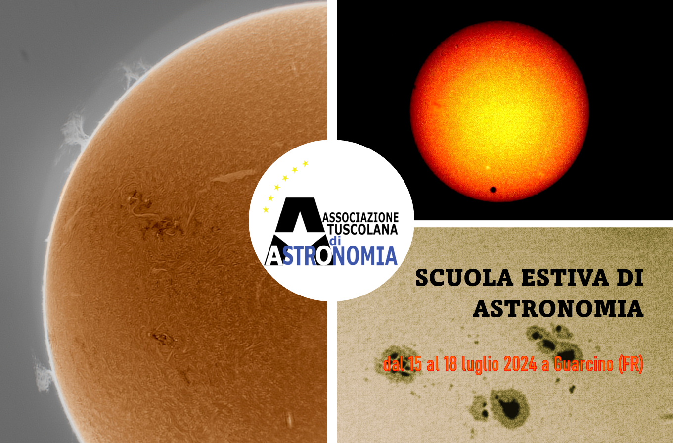 Rocca di Papa, Associazione Tuscolana di Astronomia “Livio Gratton”: nuova edizione della Scuola Estiva di Astronomia