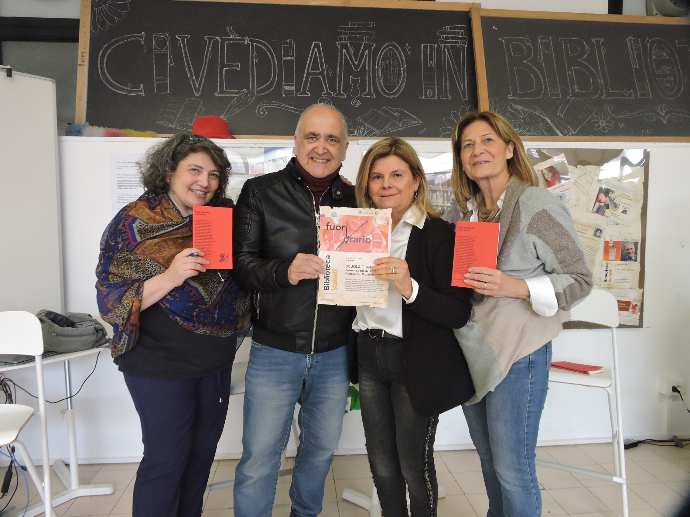 Genzano, la professoressa Eva Battiloro, presenta il suo secondo libro sulla vita scolastica: ” Scuola e Dintorni” i racconti della prof del Liceo Vailati. Foto-Video