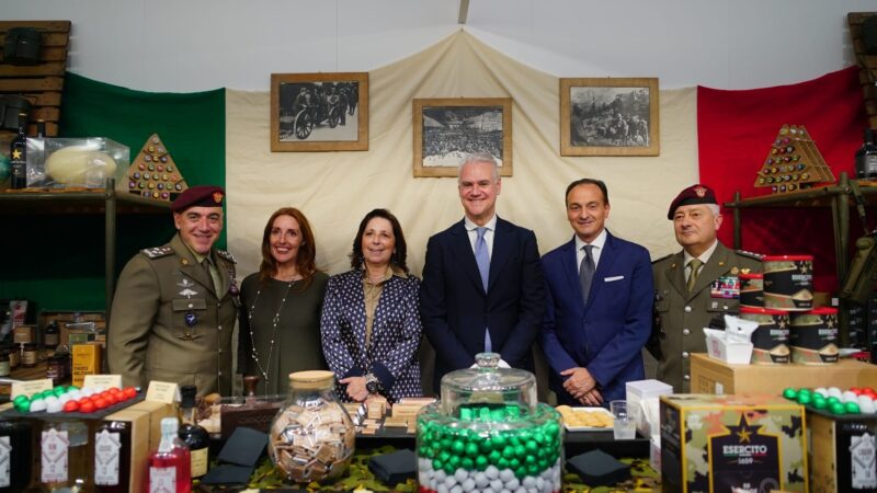 Prodotti a marchio “Esercito 1659” e Stabilimento Chimico Farmaceutico Militare al Vinitaly. Grande successo allo stand dei prodotti