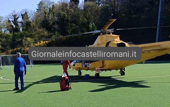 Rocca di Papa, precipita dal tetto di una stalla. Trasportato al San Camillo in elisoccorso