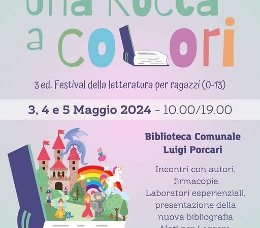 Rocca Priora, torna il Festival della Letteratura per ragazzi da 0 a13 anni