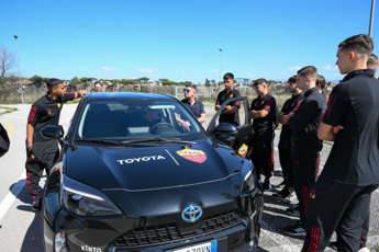 Toyota sostiene progetto As Roma-Aci per sicurezza stradale giovani