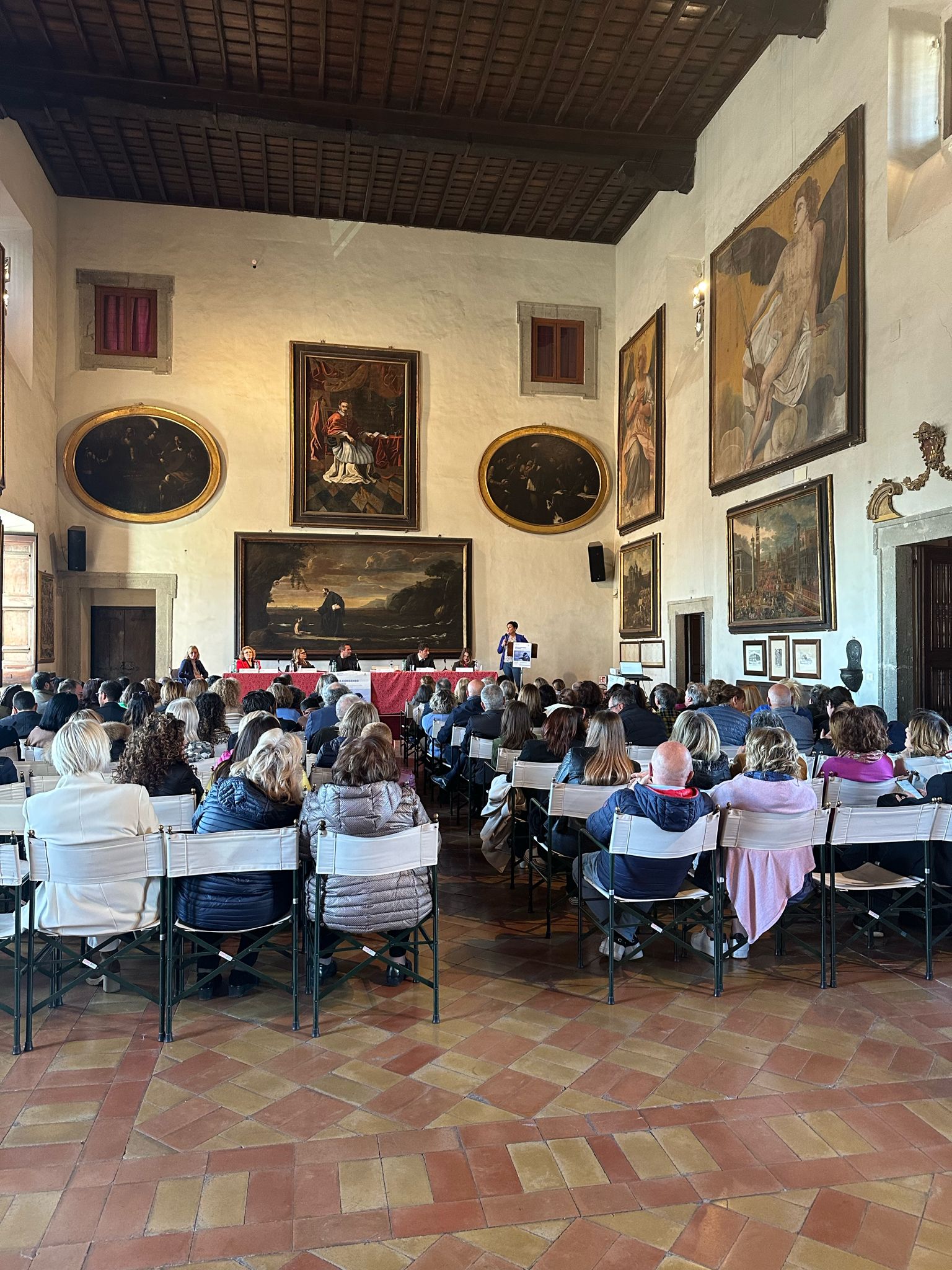 Ariccia- Convegno a Palazzo Chigi ad Ariccia, dell’Associazione Donne Giuriste d’Italia sezione di Velletri, dal titolo “Senza consenso è stupro