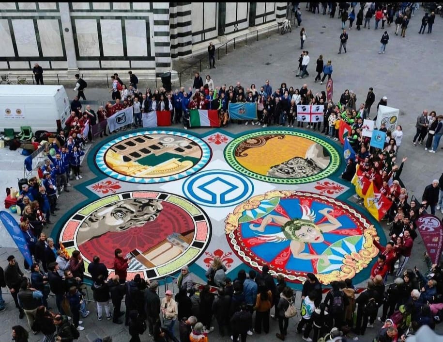 Genzano, presente all’inaugurazione di  “Le meraviglie dell’Unesco italiano, in un sogno tutto effimero”