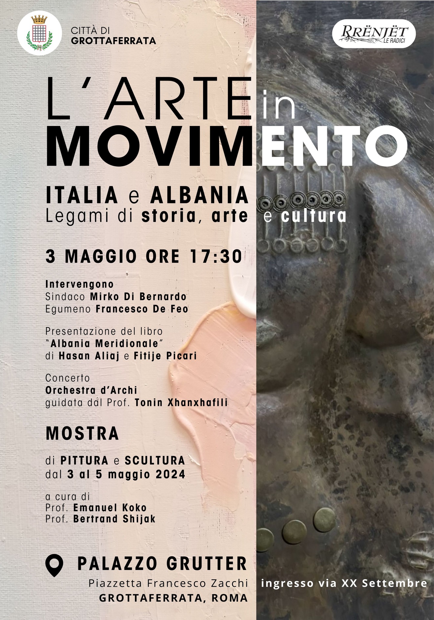 Grottaferrata, arriva “L’Arte in Movimento”