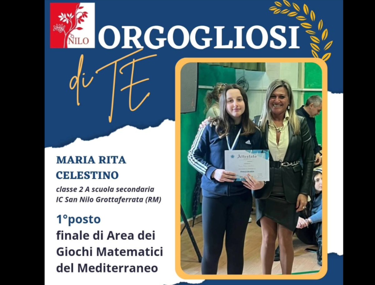 Grottaferrata ai Giochi Matematici con Maria Rita Celestino