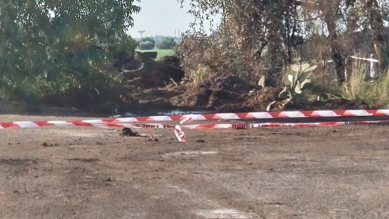 Ardea, incendio via Montagnano spento totalmente da ieri sera