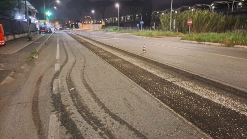 Monte Compatri, avviati i lavori su via Casilina