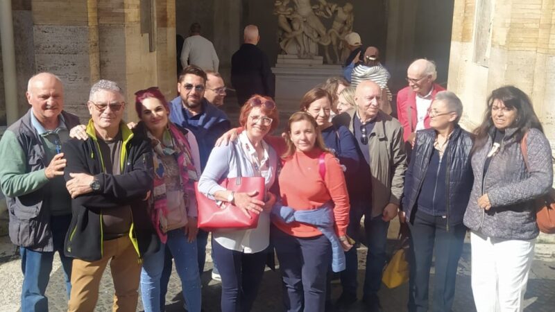 Si è svolta la seconda visita organizzata a Roma dal Centro Anziani Frattocchie di Marino APS