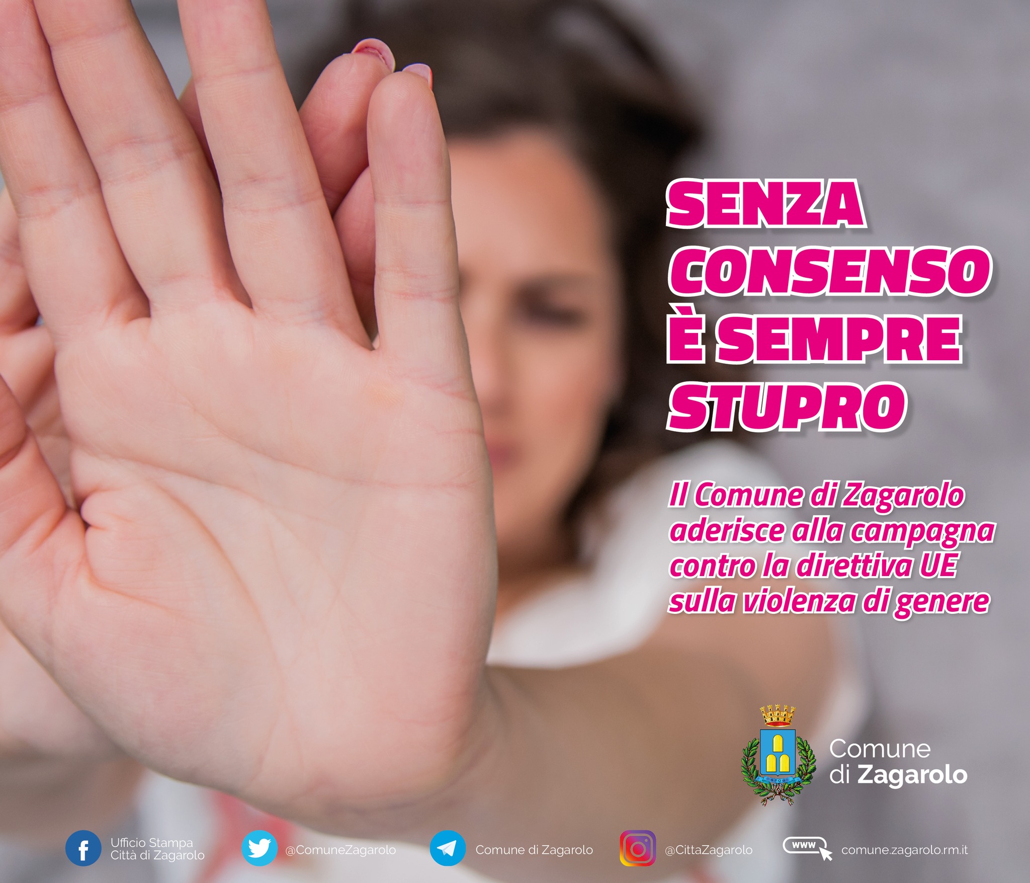 Zagarolo, “Senza Consenso è Sempre Stupro” – Aderisce alla Campagna Contro la Direttiva UE sulla Violenza di Genere