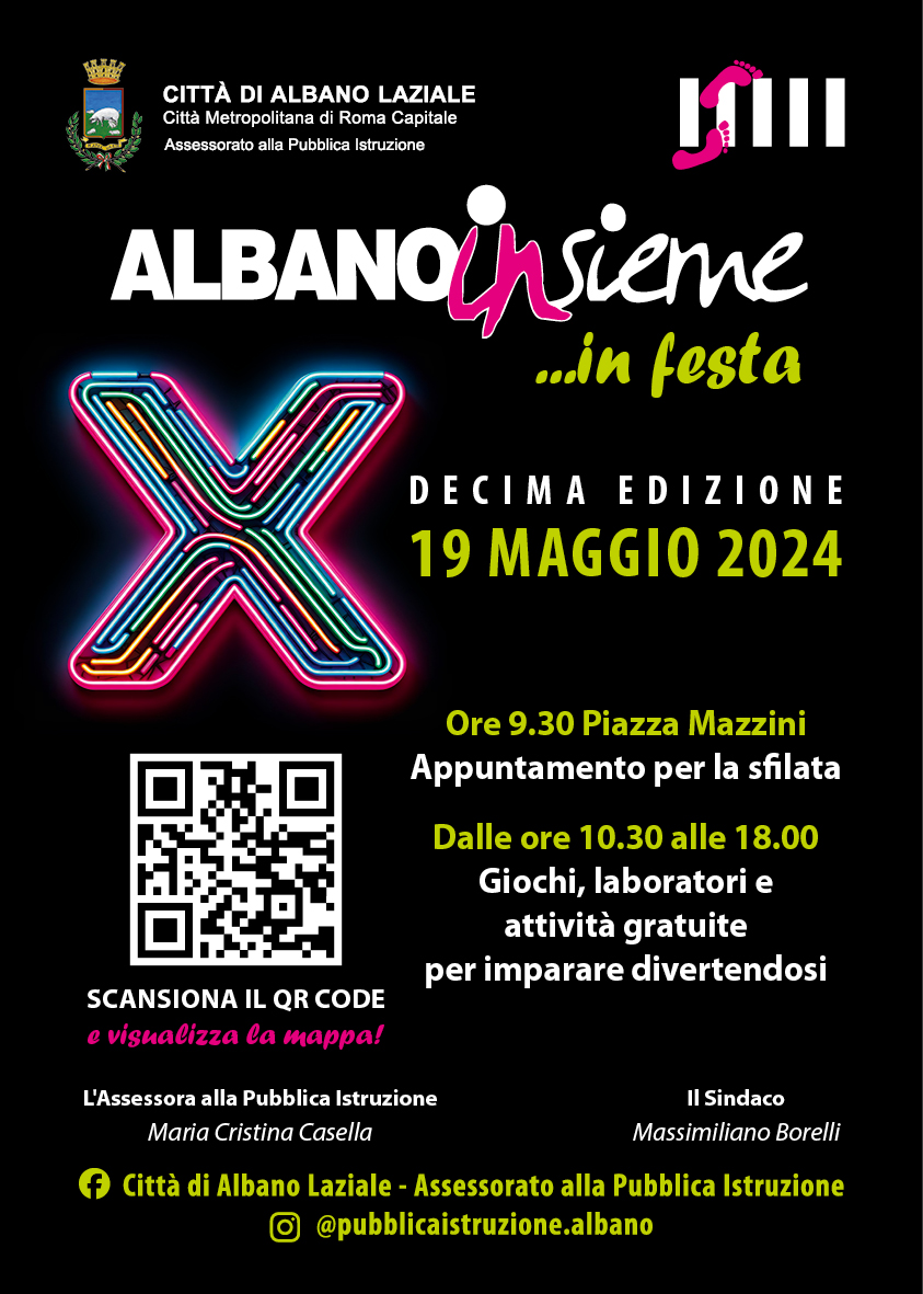 Albano InSieme: Una Decade di Comunità, Condivisione e Gioia!