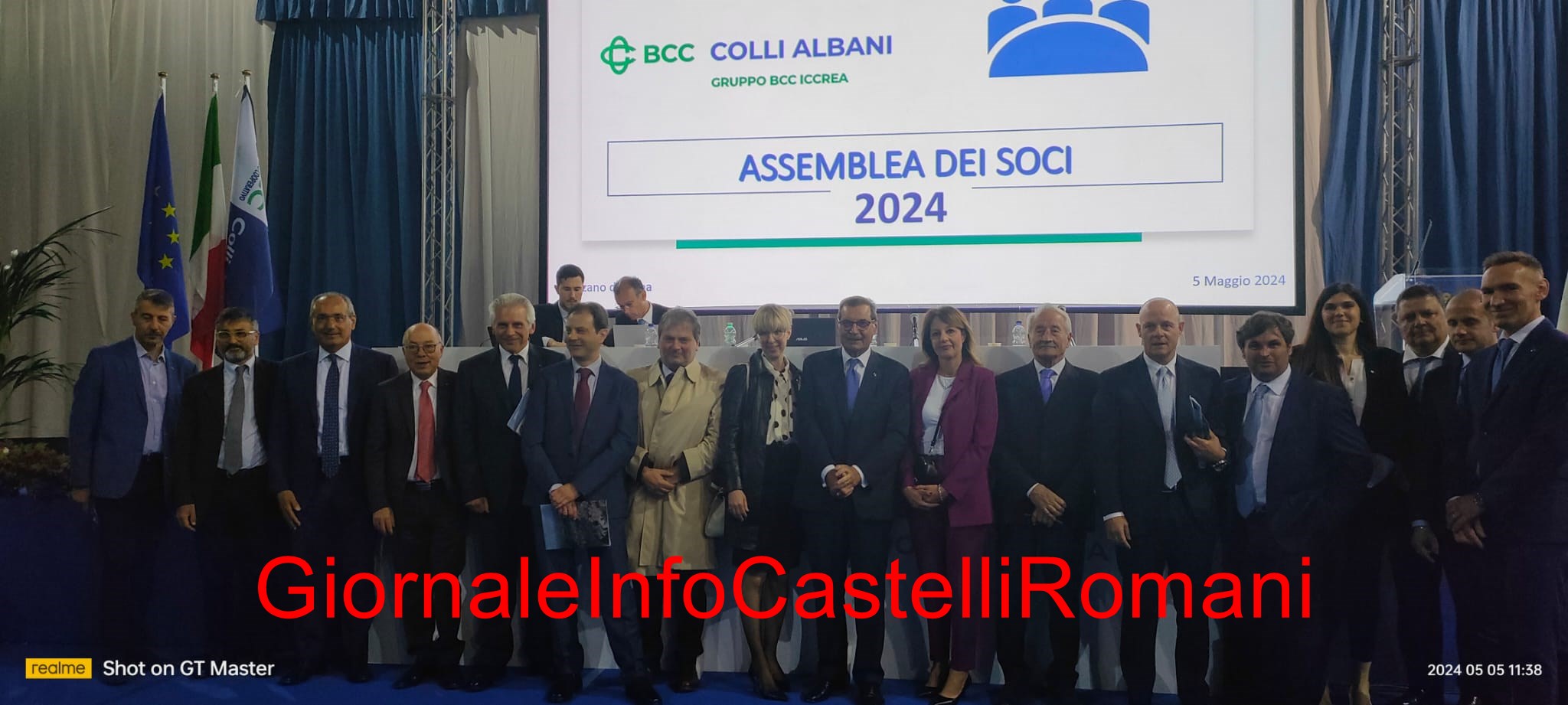 Genzano, assemblea annuale BCC Colli Albani al Palacesaroni