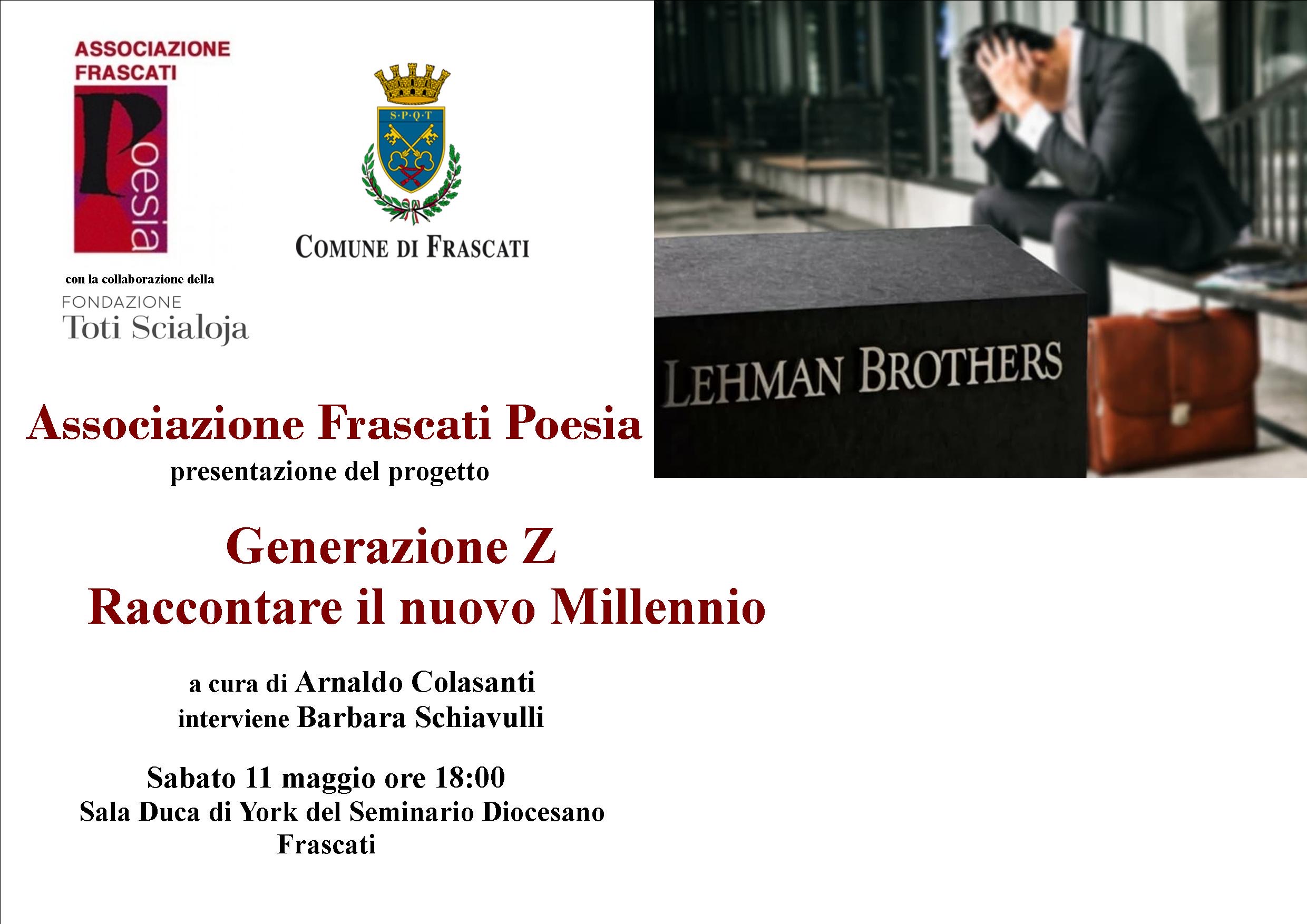 Frascati Poesia presenta ‘Generazione Z – Raccontare il nuovo millennio’: un viaggio nelle trasformazioni del nostro tempo