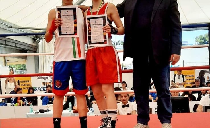 Albano Laziale, la boxeur Andreina Strainu, in finale ai Campionati Italiani School Girl