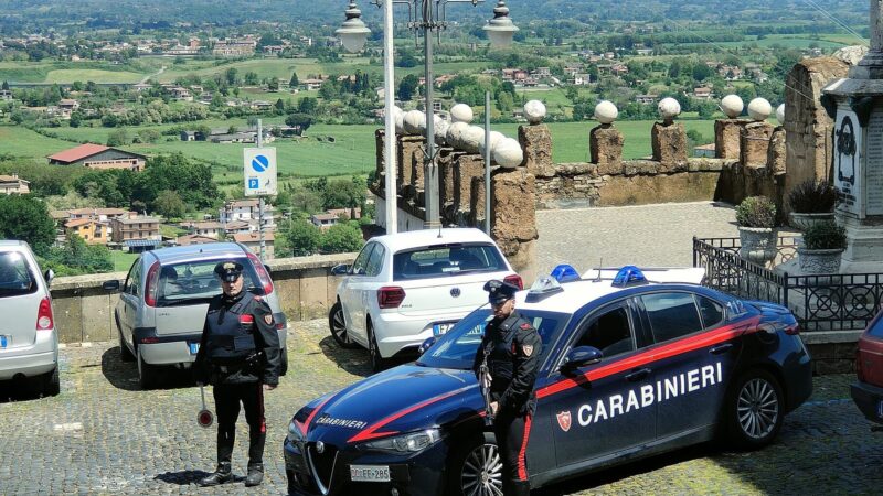 Tre arresti dei carabinieri nel fine settimana tra Valmontone e Artena