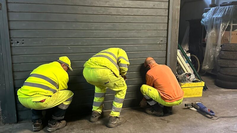 Roma: in corso operazione di bonifica in via dell’Archeologia, 150 uomini in campo. Ulteriori aggiornamenti