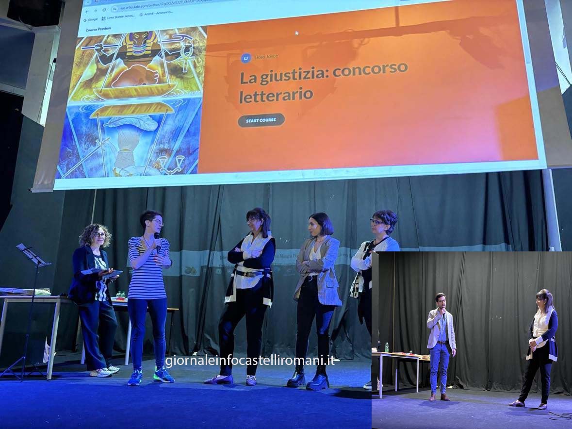 Ariccia, ieri al Liceo Joyce la Premiazione del Concorso Letterario sul tema della Giustizia