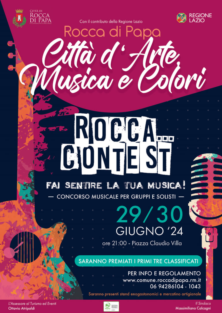 rocca contest – fai sentire la tua musica!