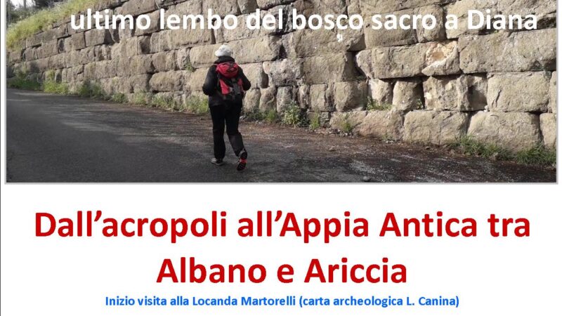 Escursione guidata tra Albano e Ariccia: un viaggio nell’archeologia sull’Appia Antica