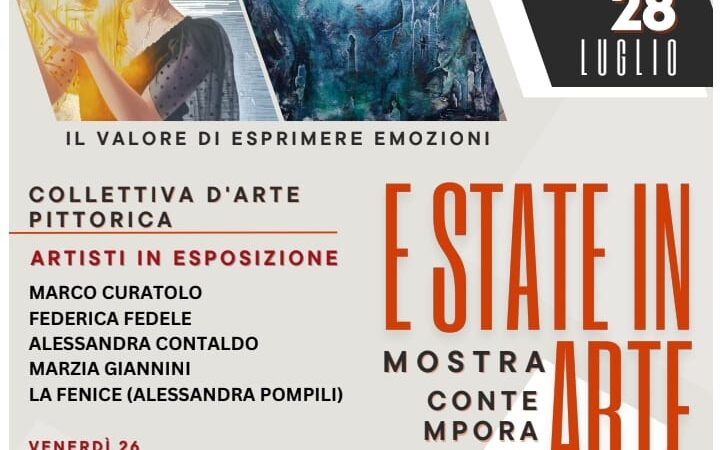 Frascati, Estate in Arte: collettiva d’arte pittorica