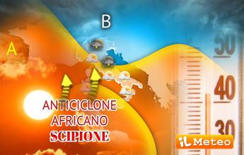 Giorni contati per il maltempo, in arrivo il caldo dell’anticiclone Africano Scipione