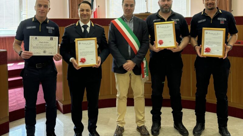 Lariano, note di merito da parte della Questura di Roma al Comandante e due agenti della Polizia Locale di Lariano