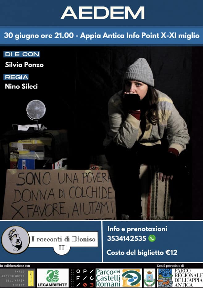 Marino, seconda edizione di Teatro d’Autore con “I Racconti di Dioniso”